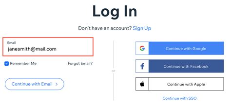 wix iniciar sesion|Logging in to Your Wix Account